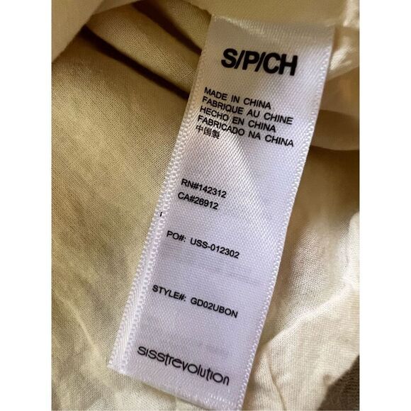 Sisstrevolution Ivory Bonnie Sleeveless Woven Mini Dress Small - Picture 6 of 9